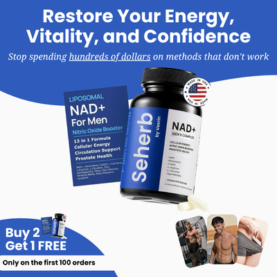 NAD+ Vitality Formula for Men