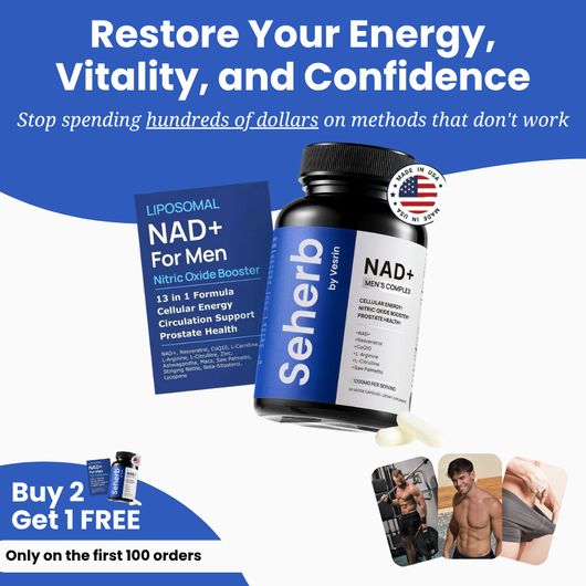 NAD+ Vitality Formula for Men