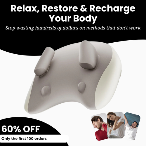 HiZoo - Pillow Neck & Shoulder Massager